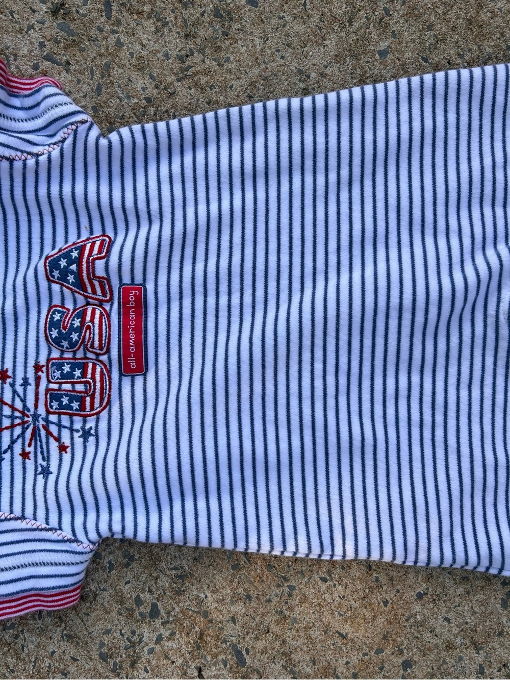 Vintage Carter’s ‘All American Boy’ Romper